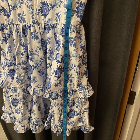NWT Cupshe Floral print tiered dress, size Medium - Picture 8 of 9